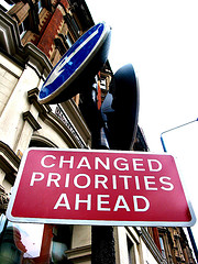 Change Priorities Change Priorities