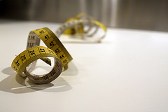 Curly measuring tape Curly measuring tape